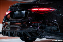 Load image into Gallery viewer, 2021-UP Mercedes Benz S Class W223 4Matic Sedan MSY Style Rear Lip with LED Light And Exhaust tips - Carbonado Aero