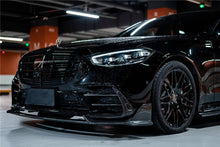 Load image into Gallery viewer, 2021-UP Mercedes Benz S Class W223 4Matic Sedan MSY Style Front Lip  - Carbonado Aero