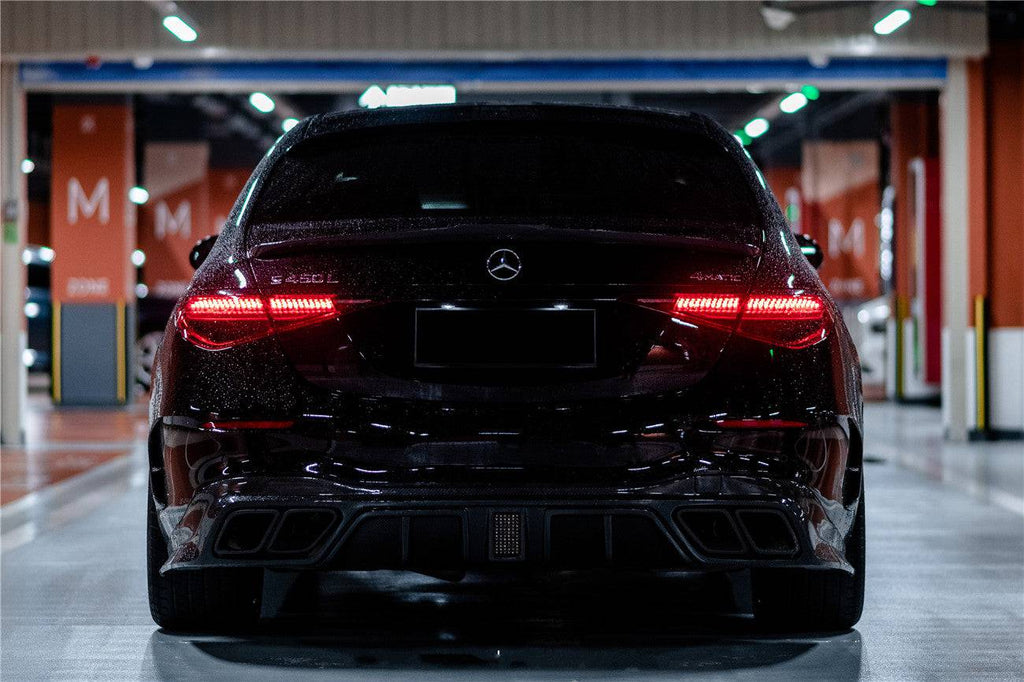 2021-UP Mercedes Benz S Class W223 Sedan MSY Style Roof Spoiler - Carbonado