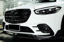Load image into Gallery viewer, 2021-UP Mercedes Benz S Class W223 4Matic Sedan MSY Style Front Lip  - Carbonado