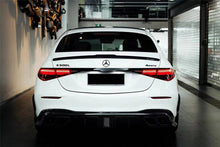Load image into Gallery viewer, 2021-UP Mercedes Benz S Class W223 4Matic Sedan MSY Style Rear Lip with LED Light And Exhaust tips - Carbonado