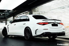 Load image into Gallery viewer, 2021-UP Mercedes Benz S Class W223 4Matic Sedan MSY Style Rear Lip with LED Light And Exhaust tips - Carbonado