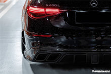 Load image into Gallery viewer, 2021-UP Mercedes Benz S Class W223 4Matic Sedan MSY Style Rear Lip with LED Light And Exhaust tips - Carbonado Aero