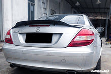 Load image into Gallery viewer, 2005-2011 Mercedes Benz SLK R171 RT Style Carbon Fiber Trunk Spoiler