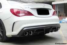 Load image into Gallery viewer, 2014-2016 Mercedes Benz W117 CLA Sport / CLA45 AMG PA Style Rear Diffuser w/exhaust tips - Carbonado Aero