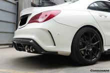 Load image into Gallery viewer, 2014-2016 Mercedes Benz W117 CLA Sport / CLA45 AMG PA Style Rear Diffuser w/exhaust tips - Carbonado Aero
