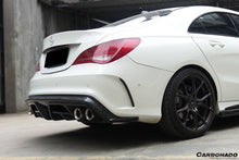 Load image into Gallery viewer, 2014-2016 Mercedes Benz W117 CLA Sport / CLA45 AMG PA Style Rear Diffuser w/exhaust tips - Carbonado Aero