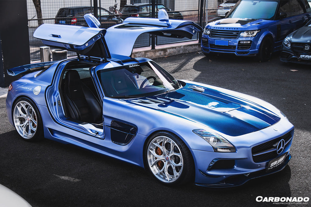 2010-2015 Mercedes Benz W197 SLS AMG BKSS Style Full Body Kit