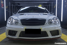 Load image into Gallery viewer, 2001-2007 Mercedes Benz W203 C Class AMG3 Style Front Bumper - Carbonado Aero