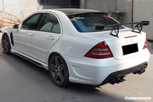 Load image into Gallery viewer, 2001-2007 Mercedes Benz W203 C32 AMG C Class VRS Style Rear Bumper - Carbonado Aero