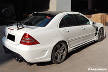 Load image into Gallery viewer, 2001-2007 Mercedes Benz W203 C Class WI Style Side Skirts - Carbonado Aero