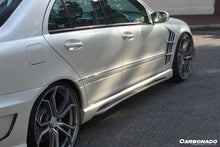 Load image into Gallery viewer, 2001-2007 Mercedes Benz W203 C Class WI Style Side Skirts - Carbonado Aero