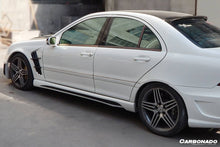 Load image into Gallery viewer, 2001-2007 Mercedes Benz W203 C Class WI Style Side Skirts - Carbonado Aero