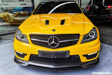 Load image into Gallery viewer, 2012-2014 Mercedes Benz W204 C63 AMG RZ Style Carbon Fiber Front Lip