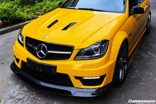 Load image into Gallery viewer, 2012-2014 Mercedes Benz W204 C63 AMG RZ Style Carbon Fiber Front Lip