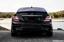 Load image into Gallery viewer, 2012-2014 Mercedes Benz W204 C63 AMG RZ Style Carbon Fiber Rear Lip
