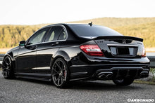 Load image into Gallery viewer, 2012-2014 Mercedes Benz W204 C63 AMG RZ Style Carbon Fiber Rear Lip