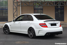 Load image into Gallery viewer, 2008-2011 Mercedes Benz W204 C63 AMG BK Style Rear Bumper - Carbonado