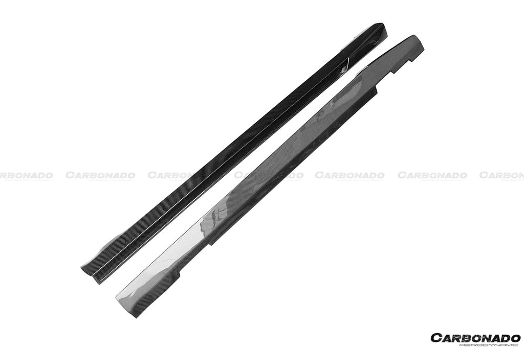 2008-2014 Mercedes Benz W204 C63 AMG Sedan VS Style Carbon Fiber Side Skirts