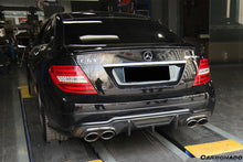 Load image into Gallery viewer, 2012-2014 Mercedes Benz W204 C63 AMG Sedan VS Style Carbon Fiber Rear Lip