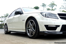 Load image into Gallery viewer, 2008-2014 Mercedes Benz W204 C63 AMG Sedan VS Style Carbon Fiber Side Skirts