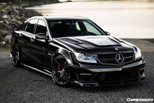 Load image into Gallery viewer, 2012-2014 Mercedes Benz W204 C63 AMG VS Style Carbon Fiber Front Lip - Carbonado