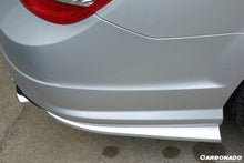Load image into Gallery viewer, 2012-2014 Mercedes Benz W204 C63 AMG RZS Style Carbon Fiber Rear Bumper Caps - Carbonado Aero