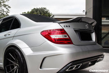Load image into Gallery viewer, 2008-2014 Mercedes Benz W204 C Class C63 AMG Sedan RT Style Carbon Fiber Trunk Spoiler