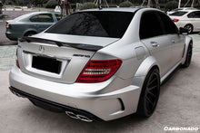 Load image into Gallery viewer, 2008-2014 Mercedes Benz W204 C Class C63 AMG Sedan RT Style Carbon Fiber Trunk Spoiler