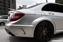 Load image into Gallery viewer, 2008-2014 Mercedes Benz W204 C Class C63 AMG Sedan RT Style Carbon Fiber Trunk Spoiler