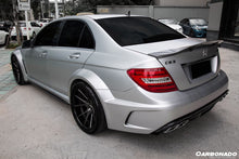 Load image into Gallery viewer, 2008-2014 Mercedes Benz W204 C Class C63 AMG Sedan RT Style Carbon Fiber Trunk Spoiler