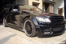 Load image into Gallery viewer, 2008-2013 Mercedes Benz W204 C Class DE Style Front Bumper w/ LED Lights - Carbonado Aero