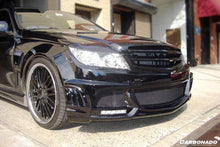Load image into Gallery viewer, 2008-2013 Mercedes Benz W204 C Class DE Style Front Bumper w/ LED Lights - Carbonado Aero
