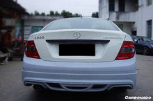 Load image into Gallery viewer, 2008-2014 Mercedes Benz W204 C Class DE Style Rear Bumper - Carbonado Aero