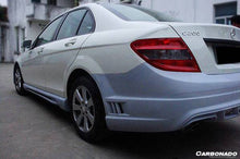 Load image into Gallery viewer, 2008-2014 Mercedes Benz W204 C Class DE Style Rear Bumper - Carbonado Aero