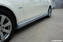 Load image into Gallery viewer, 2008-2014 Mercedes Benz W204 C Class DE Style Side Skirts - Carbonado Aero