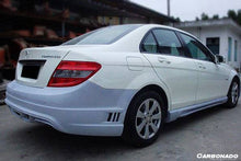 Load image into Gallery viewer, 2008-2014 Mercedes Benz W204 C Class DE Style Rear Bumper - Carbonado Aero