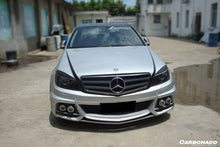 Load image into Gallery viewer, 2008-2013 Mercedes Benz W204 C Class DE Style Front Bumper w/ LED Lights - Carbonado Aero