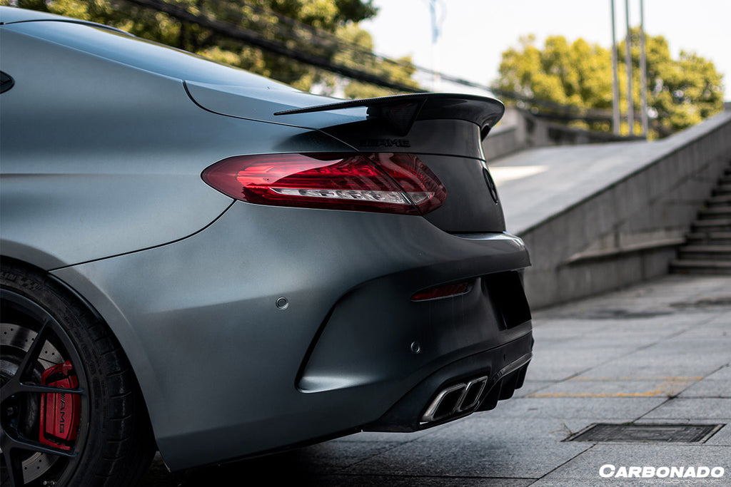 2015-2021 Mercedes Benz C-Class W205 Coupe RT-II Style Trunk Spoiler