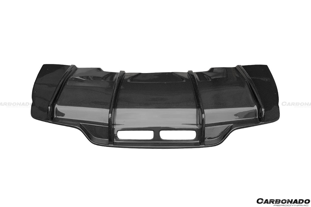 2015-2018 Mercedes Benz W205 C63 S AMG Coupe PS Style Rear Diffuser