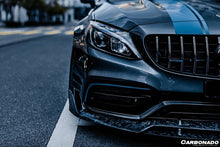 Load image into Gallery viewer, 2015-2018 Mercedes Benz W205 C63/S AMG Coupe BR Style Front Lip - Carbonado Aero