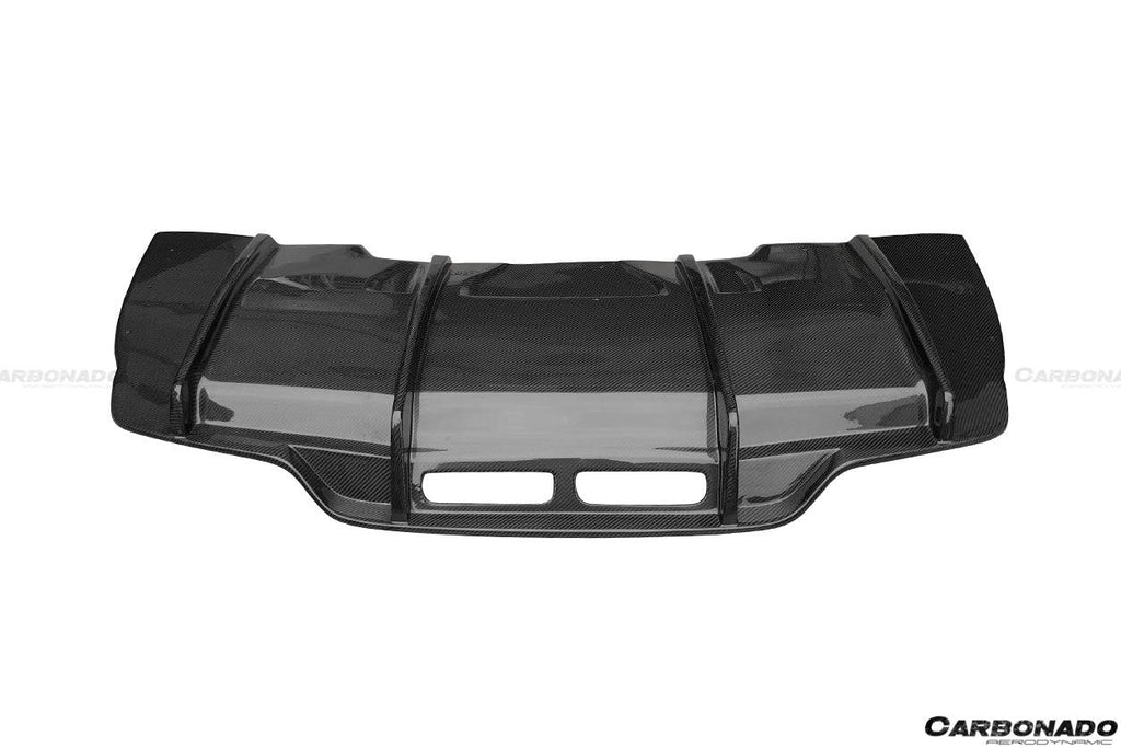 2015-2018 Mercedes Benz W205 C63/S AMG Coupe PS Style Rear Diffuser - Carbonado Aero