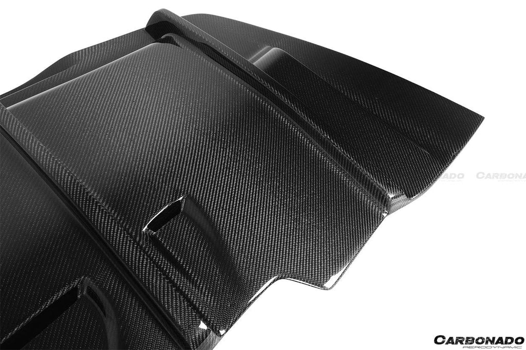 2015-2018 Mercedes Benz W205 C63/S AMG Coupe PS Style Rear Diffuser - Carbonado Aero
