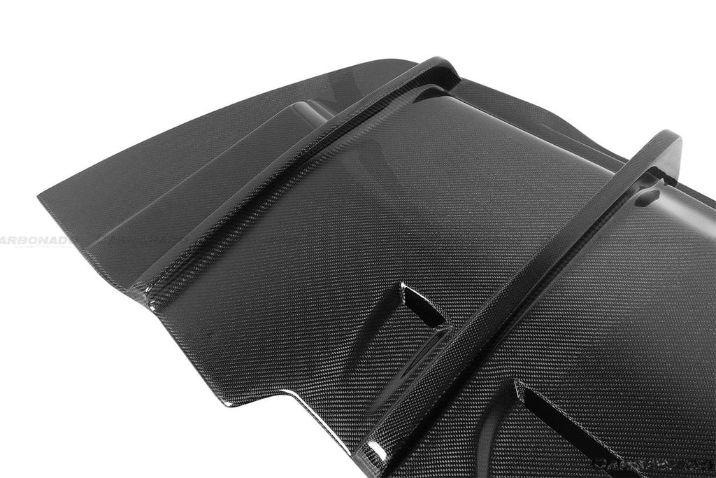 2015-2018 Mercedes Benz W205 C63/S AMG Coupe PS Style Rear Diffuser - Carbonado Aero