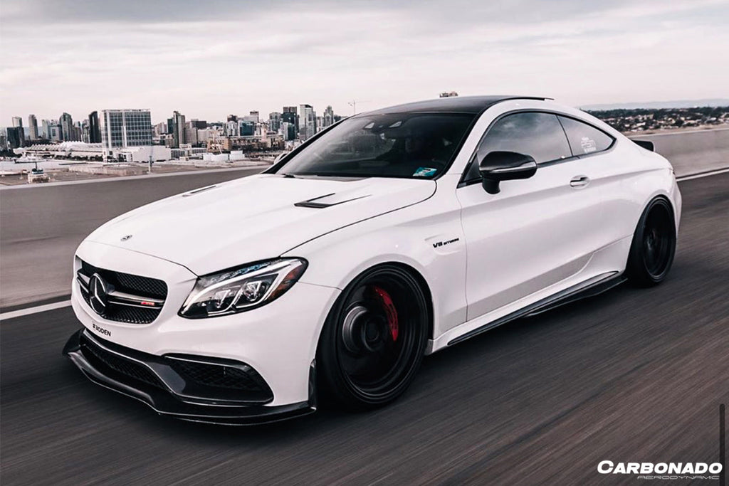 2015-2021 Mercedes Benz W205 C63/S AMG Sedan/Coupe BKSS Style Hood - Carbonado Aero