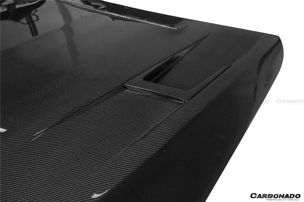 2015-2021 Mercedes Benz W205 C63/S AMG Sedan/Coupe BKSS Style Hood - Carbonado Aero