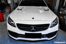 Load image into Gallery viewer, 2015-2021 Mercedes Benz W205 C63S AMG Sedan &amp; Coupe BKSS Style Hood - Carbonado