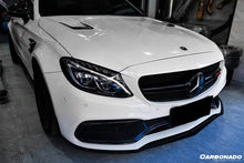 Load image into Gallery viewer, 2015-2021 Mercedes Benz W205 C63S AMG Sedan &amp; Coupe BKSS Style Hood - Carbonado