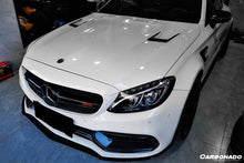 Load image into Gallery viewer, 2015-2021 Mercedes Benz W205 C63S AMG Sedan &amp; Coupe BKSS Style Hood - Carbonado
