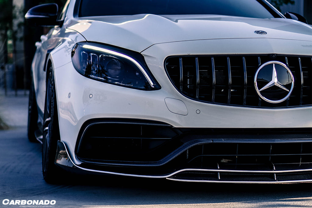 2015-2021 Mercedes Benz W205 C63 S AMG Sedan BR Style Front Lip